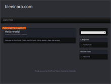 Tablet Screenshot of bleeinara.com
